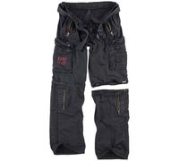 Surplus Royal Outback Zip Off Trousers Mens Cargos Army Combat Pants Royal Black