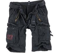 Surplus Royal Shorts, black, size 5XL for Men