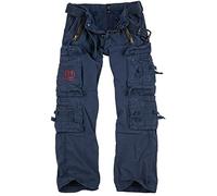 Surplus Royal Traveler Trousers Mens Cargo Cotton Camping Workwear Royal Blue