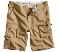 Surplus Trooper Cargo Shorts Mens Cotton Combat Bermudas Summer Hiking Beige