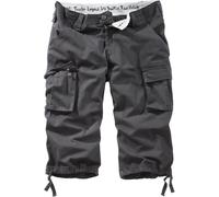 Surplus Raw Vintage Men´s Cargo Trooper Legend 3/4 Shorts, Black, M