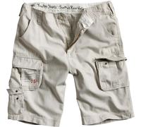 Surplus Trooper Shorts, white, size S for Men