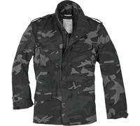 Surplus US Field Jacket M65 Military Army Tactical Coat Mens Parka Black Camo