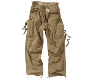 Surplus Vintage Mens Combats Patrol Trousers Cargo Work Pants Casual Army Coyote