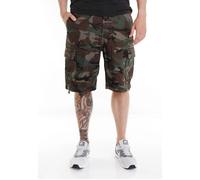 Surplus - Vintage Washed Woodland - Shorts - camouflage - M - 100% Cotton M