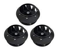 SURPOUF 3PK 70359801P Blower Fan Fits For Huebsch Speed Queen and Ipso Dryer Replaces 70123301, 70123301P, 70248601, 70248601P, 70359801, TU20281, TU21120, TU218171