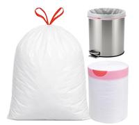 SurpOxyLoc 50L Drawstring Tall Kitchen Trash Bags,Clean Fresh Scent and Heavy Duty Garbage Bags(100 Count,60x70cm)