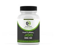 Surpresa Natural® - Natural iodine high dose from kelp extract in capsules | from brown algae | 180 iodine tablets high dose for 6 months supply | salt-free, laboratory tested and vegan | Made in Germany