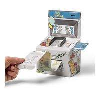 SURPRISA Geld-O-Mat - Money Gift Cash Machine, Birthday Money Gift | Gift packaging for pull-out banknotes, creative money gift, easy assembly, personalised, 24 cm