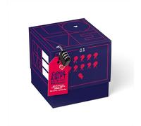 SURPRISA Velvet Puzzle Gift Box - Romantic Money Gift Packaging with Heart Riddle - Ideal for Valentine’s Day, Anniversary or Wedding - For Him & Her - Size M (16 cm)