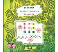 Surprise Advent Calendar for Adults: 30 challenges over 30 days | Adult Gift Book to fill, logic challenge to complete during a month, find the right ... puzzles | men, women, girl, boy, friends