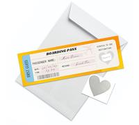 Surprise and Reveal Holiday Scratch Card, Perfect way to gift a trip away, honeymoon, date or holiday abroad for Birthdays, Anniversaries and celebrations. Great surprise travelling gifts! (Design 1)