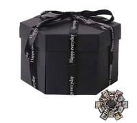 Surprise Box - DIY Handmade Photo Memory Album Exploding Love Scrapbook Card Keepsake | Personalised Gift for Wedding , Mother's Day, Birthday