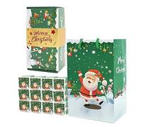 Surprise Box Explosion Folding Up Cash Explosion Box with 12 Bounce Boxes and Bag for Birthday Christmas Wedding Graduation Party Creative Money Surprise Present