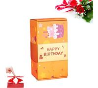 Surprise Box Gift Box-Creating The Most Surprising Gift, 2026 Unique Folding Bouncing Multicolor Envelope Gift Boxes, for Christmas Birthday Anniversary Valentine (Set G,16Pcs)