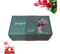 Surprise Box Gift Box-Creating The Most Surprising Gift, 2026 Unique Folding Bouncing Multicolor Envelope Gift Boxes, for Christmas Birthday Anniversary Valentine (Set F,18Pcs)