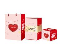 Surprise Box Gift Box - DIY Creative Fold Jump Red Envelope Gift Box, Creates the Most Surprising Gift, Ideal for Money Gifts & Vouchers (12)
