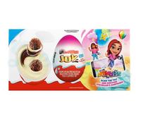 Surprise Chocolate JOY for Girls | Delicious Tasty And Twisty Treat Gift box For Birthday, Christmas 24x12g ((Pack of 24, Kinder Joy Egg Pink)