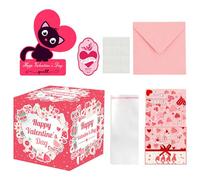 Surprise Dispenser - Romantic Cash Drawer, Interactive Love Machine, Cardboard Currency Holder with Slot, Decorative Holiday Centerpiece, Birthday Present for Home Holiday Events Party