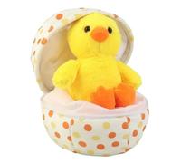 Surprise Egg Plush Toy with Zip - Adorable Animal Nest from the Eggshell Series | Plush Egg for Children | for Women Children Boys Girls Teenagers Adu