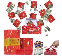 Surprise Exploding Gift Box for Money - Pop-Up Christmas Surprise Box for Cash, Funny Gift for Birthday, Anniversary, Valentine's Day