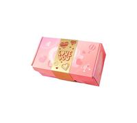 Surprise Explosion Gift Box 6 Pack Folding Bouncing Cash Box with Confetti, Pop-Up Money & Card Holder for New Year Christmas, Birthday, Valentine's, Anniversary (Luxury Red Envelope Style) (pink)