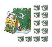 Surprise Explosion Gift Box for Money, Merry Christmas Folding Bouncing Exploding Gift Boxes, Pop-Up Money Gift Box Explosion for Birthday Christmas Anniversary Valentine Proposal (12 Bounces,Green)