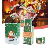 Surprise Gift Box Explosion, 2025 Christmas Pop Up Cash Box, Unique Folding Bouncing Red Envelope Gift Box, for Christmas Birthday Anniversary Valentine Proposal