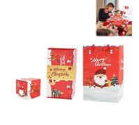 Surprise Gift Box Explosion for Money - DIY Folding Bouncing Cash PopUp Box for Birthday, Christmas, Anniversary and Valentine's Day Celebrations (Red 6pcs)