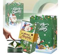 Surprise Gift Box Explosion For Money, Explosion Gift Box, Merry Christmas Folding Bouncing Gift Boxes, Unique Folding Bouncing Cash Pop Up Gift Boxes, Creating The Most Surprising Gift (Green, 18)