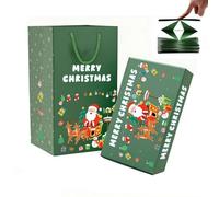 Surprise Gift Box Explosion for Money, Merry Christmas Folding Bouncing Envelope, Christmas Boxes Explosion Gift Box for Money and Birthday,Gifts Boxes for Birthday Anniversary Valentine Proposal