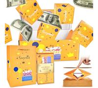 Surprise Gift Box, Folding Pop-Up Explosion Gift Boxs, Money Gift Box for Cash for Birthdays, Mother's Day, Valentine's Day and Thanksgiving Day
