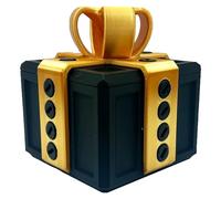 Surprise Gift for Adults: Middle Finger in The Box This Funny 3D Printed Prank Gift Box with Screws Provides a Pop Up Finger as a Funny Prank Home Decor Christmas