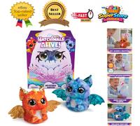 Surprise Hatchimals Draggle: Self-Hatching Plush Toy with Magical Mist & Glow