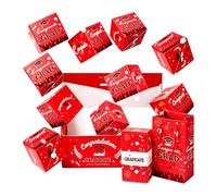 Surprise Money Box with Handheld Bag Foldable Paper, Red A | Graduation Gift Box Lucky Money Holder with Handheld Bag for Cash Greeting Card Gift Wrapping Birthday Celebration
