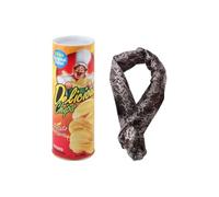 Surprise Potato Chip Bottle The Design Makes It Irresistible! Suitable For Parties Holidays And Birthdays Come And Experience It! (Yellow, 21.5x7.5x7.5cm)