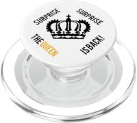 Surprise Surprise The Queen is Back Motivational PopSockets PopGrip for MagSafe