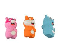 Surprised fox/bear/beaver dog toy Duvoplus