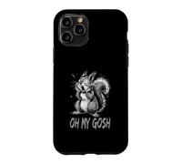 Surprised Funny Cartoon Squirrel Case for iPhone 11 Pro