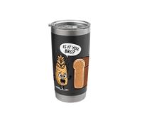 Surprised Wheat Looking at Bread is It You Bro? Stainless Steel Insulated Tumbler