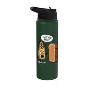 Surprised Wheat Looking at Bread is It You Bro? Stainless Steel Insulated Water Bottle