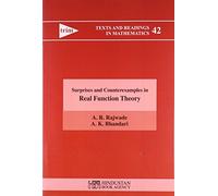 Surprises and Counterexamples in Real Function Theory (Text and Readings in Mathematics/ 42) (Texts And Readings In Mathematics)