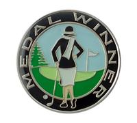 Surprizeshop Golf Ball Marker. Classic Lady. Medal Winner.