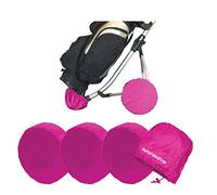 Surprizeshop Golf Trolley Wheel Covers