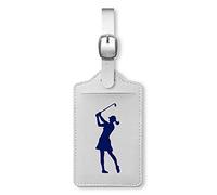 Surprizeshop Ladies Golf Luggage/Bag Tag. Navy Blue.