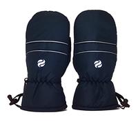 Surprizeshop Winter Golf Mitts Pair | Left & Right Hand | Universal Golf Trolley Hold Strap | Wind & Waterproof | One Size Fits All with Adjustable Toggle | Soft Warm Fleece Lining (Navy)