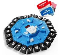 SURPZON Word Game Family Board Games for Kids & Adults with 2 Modes,200 Topic Categories 24 Letters Pressing Game,Fun Fast-Paced Puzzle Games for Boys Girls, 2-8 Players,Christmas & Birthday Gifts