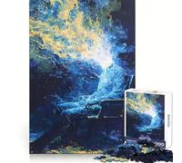 Surreal Abstract Being Art Teenager Jigsaw Puzzles 1000 Pieces Memory Boost Home Activity Pattern Assembly Perfect Present (38x26cm)