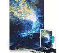 Surreal Abstract Being Art Teenager Jigsaw Puzzles 1000 Pieces Memory Boost Home Activity Pattern Assembly Perfect Present (38x26cm)