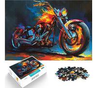 Surreal Abstract Chopper1000 Piece Jigsaw Puzzles for teenagers Jigsaw Analysis and logic Artists Collection, Fine Art 38x26cm